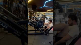 Leg press - feet HIGHER on the platform, depth to about parallel, no deeper video